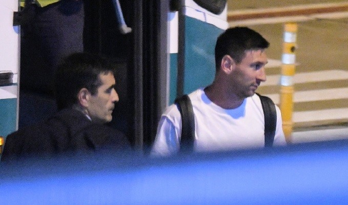 Messi emprendio la vuelta a Estados Unidos para comenzar la pretemporada con Inter Miami