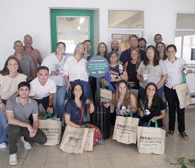 SANTA FE: Se reconoció a empleados municipales por fomentar la separación de residuos