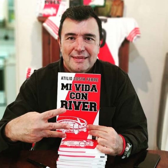 RIVER EL RELATOR MÁS IMPORTANTE DE LA HISTORIA SIGUIENDOLO, SE QUEDO SIN RADIO: LITO COSTA FEBRE