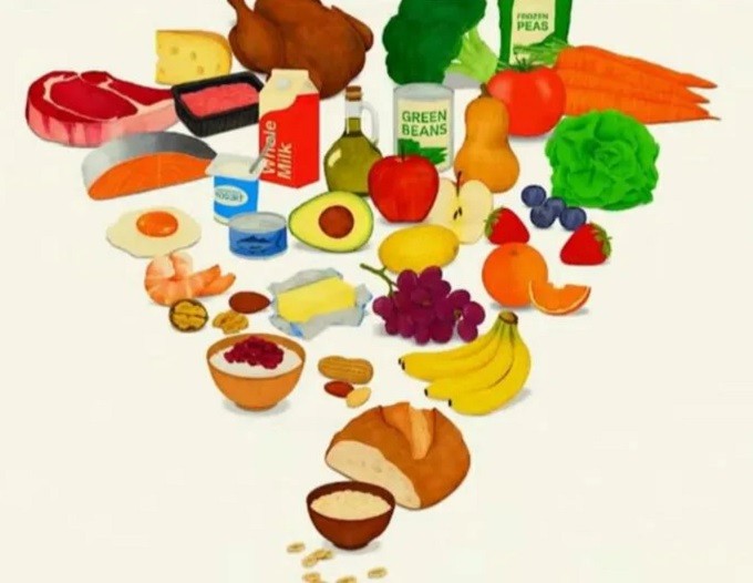 El presidente Trump invierte la pirámide nutricional y aconseja a la humanidad vivir como atletas