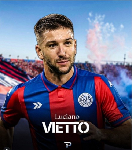 Luciano Vietto es el nuevo jugador de San Lorenzo
