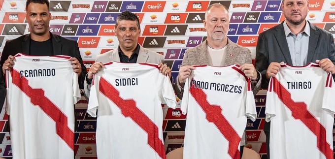 El técnico brasileño Mano Menezes se compromete a que Perú vuelva a ser protagonista 
