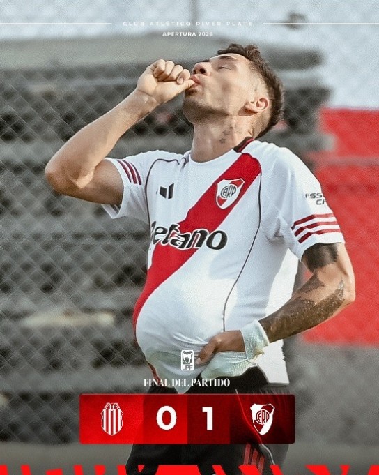 RIVER CON MOMENTOS DE BUEN FÚTBOL LE GANO A BARRACAS 1-0 