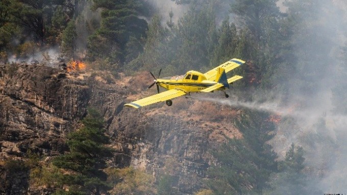 Argentina declara emergencia por incendios en la Patagonia