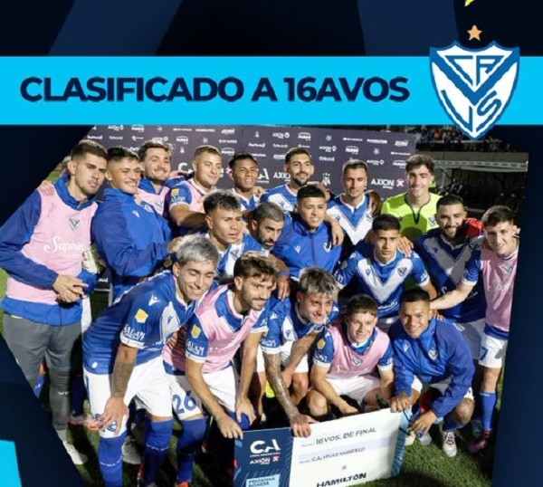 VÉLEZ Y SEBASTIAN DOMINGUEZ RESPIRAN GANARON POR COPA ARGENTINA 1-0 A MIDLAND