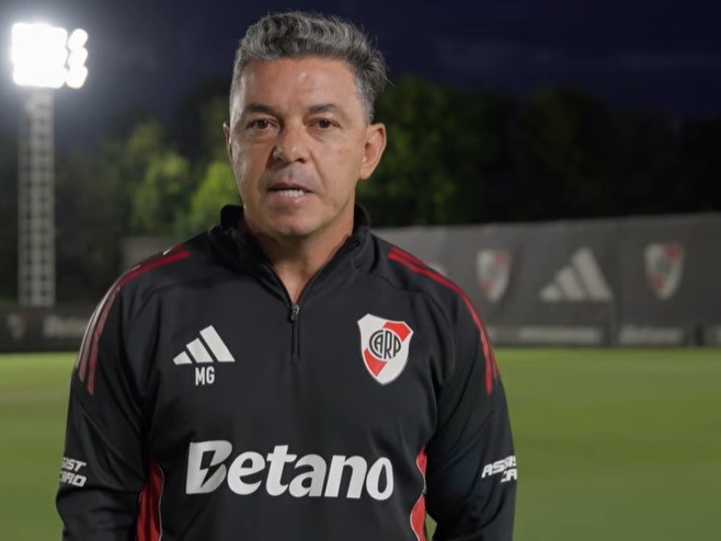 Marcelo Gallardo le anunció al plantel de River Plate que este jueves dirige su último partido con el club
