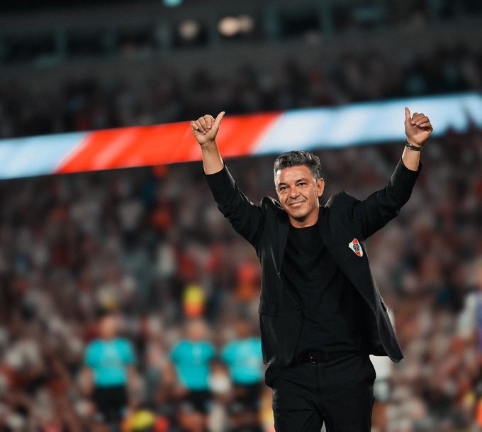 River despidió a Marcelo Gallardo con ovaciones y un triunfo ante Banfield