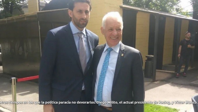 Racing es un quilombo: Diego Milito desplaz&oacute; a V&iacute;ctor Blanco del Cilindro