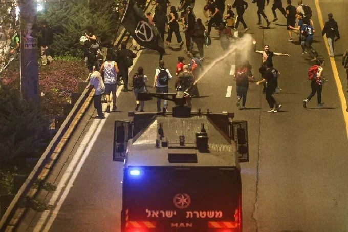 Israel vive las mayores protestas antigubernamentales desde que empezó la guerra