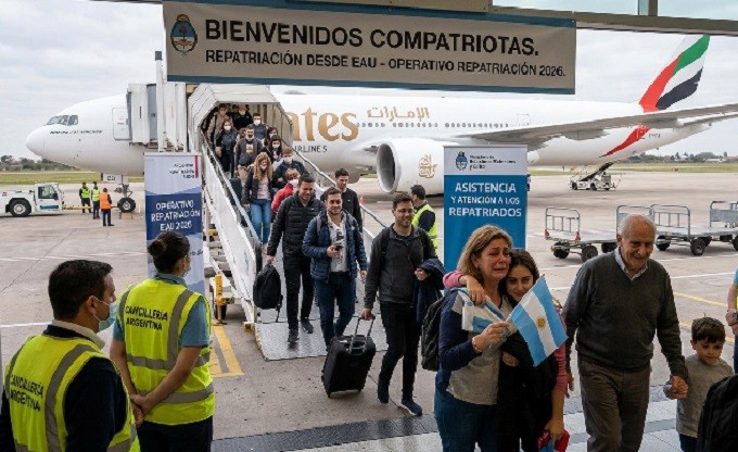  Conflicto en Medio Oriente: el Gobierno confirm&oacute; que 248 argentinos regresaron al pa&iacute;s