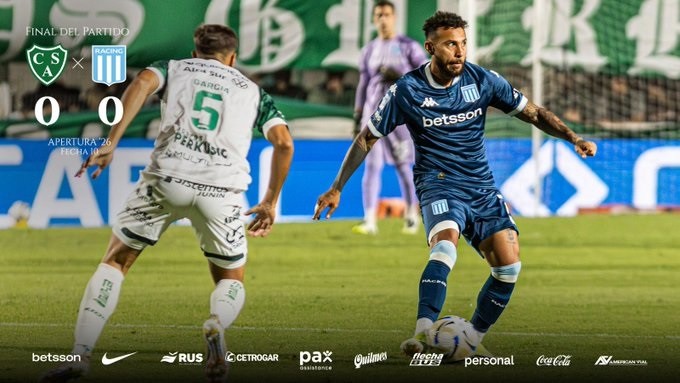Sarmiento y Racing no pasaron del cero