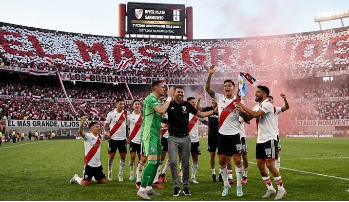 River Plate volvio a sonreir en el monumental gracias a Coudet 