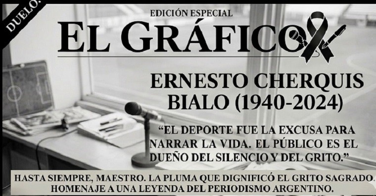 CHERQUIS BIALO DEJO ESTE MUNDO CON EL DEBER CUMPLIDO DE ENSE&Ntilde;AR PERIODISMO 