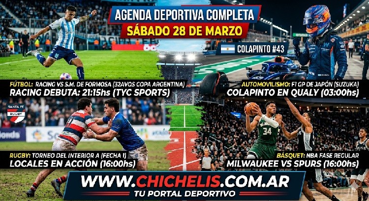 S&Aacute;BADO 28 DE MARZO UNA JORNADA DEPORTIVA DE PURA ACCI&Oacute;N 