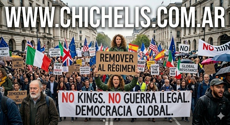 EL FEN&Oacute;MENO NO KINGS SACUDE A ESTADOS UNIDOS Y EUROPA