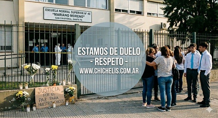 TRAGEDIA EN SAN CRIST&Oacute;BAL SANTA FE : UN ADOLESCENTE ASESINADO 