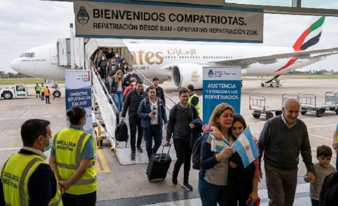 Conflicto en Medio Oriente: el Gobierno confirm&oacute; que 248 argentinos regresaron al pa&iacute;s