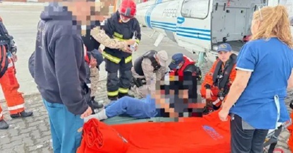 Prefectura Naval evacu&oacute; a un tripulante indonesio que sufri&oacute; un ACV