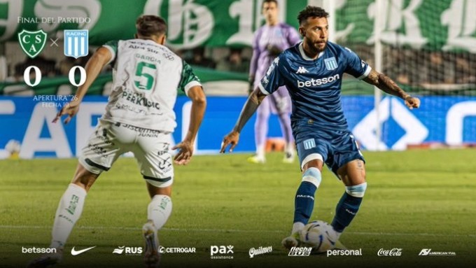 Sarmiento y Racing no pasaron del cero