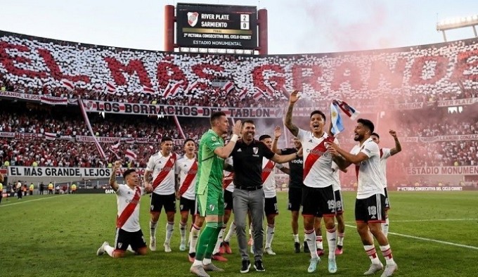 River Plate volvio a sonreir en el monumental gracias a Coudet 