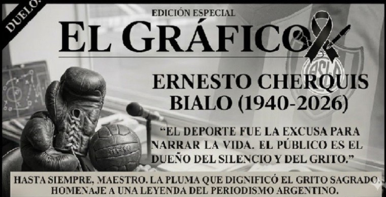 CHERQUIS BIALO DEJO ESTE MUNDO CON EL DEBER CUMPLIDO DE ENSE&Ntilde;AR PERIODISMO 