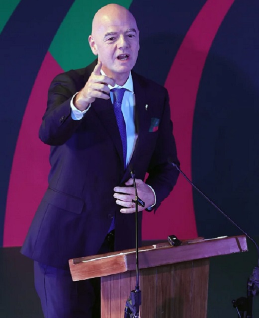 Infantino califica de especial estar en M&eacute;xico, donde se invent&oacute; el f&uacute;tbol