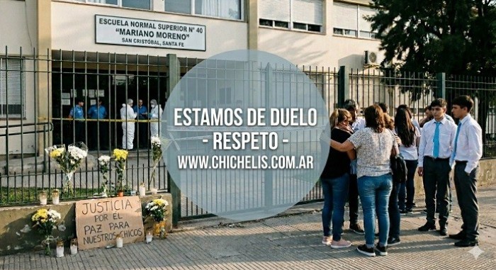 TRAGEDIA EN SAN CRIST&Oacute;BAL SANTA FE : UN ADOLESCENTE ASESINADO 