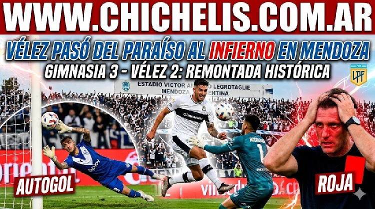 V&Eacute;LEZ PAS&Oacute; DEL PARA&Iacute;SO AL INFIERNO EN MENDOZA