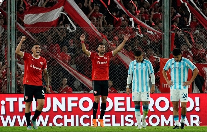  Independiente se qued&oacute; con el Cl&aacute;sico de Avellaneda en un duelo de alto voltaje
