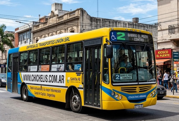 CRISIS TERMINAL: RECORTE DE COLECTIVOS EN SANTA FE CIUDAD Y Bs Aires