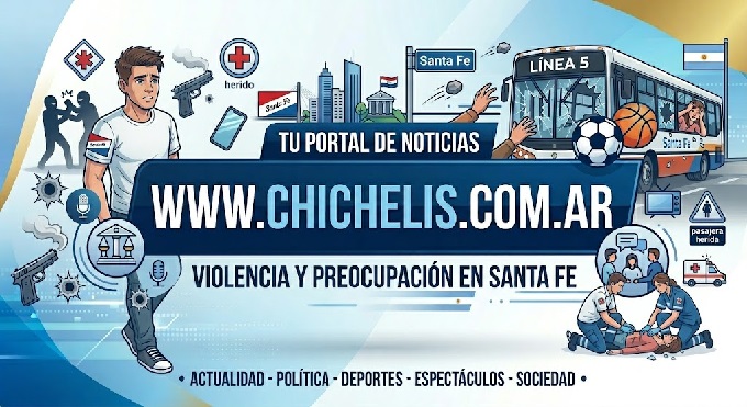 Violencia y preocupaci&oacute;n en Santa Fe: un joven baleado y un ataque contra un colectivo