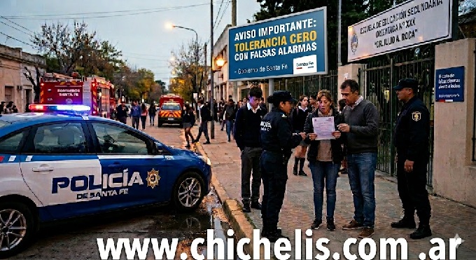 Santa Fe exigir&aacute; a padres el pago por operativos de falsas amenazas escolares