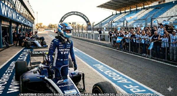 HIST&Oacute;RICO: COLAPINTO TRAE LA F&Oacute;RMULA 1 A LAS CALLES DE BUENOS AIRES