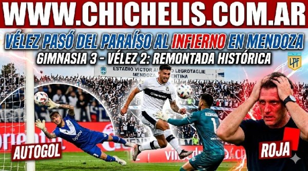 V&Eacute;LEZ PAS&Oacute; DEL PARA&Iacute;SO AL INFIERNO EN MENDOZA