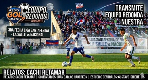 LIGA SANTAFESINA: ESCASOS PARTIDOS SE JUEGAN HOY 