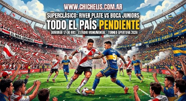 River y Boca paralizan el pa&iacute;s en un duelo de realidades opuestas