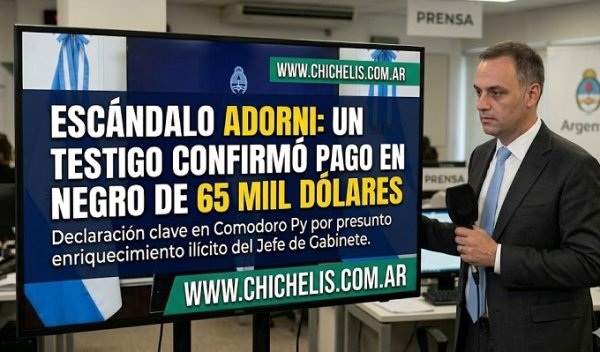 EL ACUERDO EN NEGRO DETR&Aacute;S DE LA COMPRA DE ADORNI EN CABALLITO