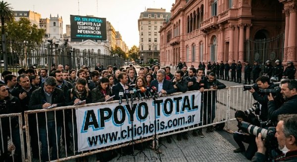 Tensi&oacute;n extrema en Casa Rosada: Milei prohibi&oacute; el ingreso a los periodistas acreditados