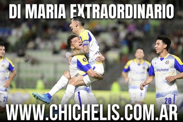 COPA LIBERTADORES: DI MARIA Y UN GRITO HISTORICO EN VENEZUELA PARA EL LIDERAZGO DE CENTRAL