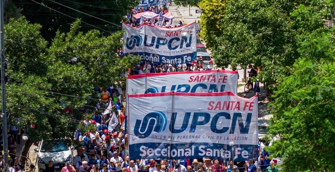 UPCN Santa Fe realiza un paro de actividades ante la propuesta insuficiente del Poder Ejecutivo