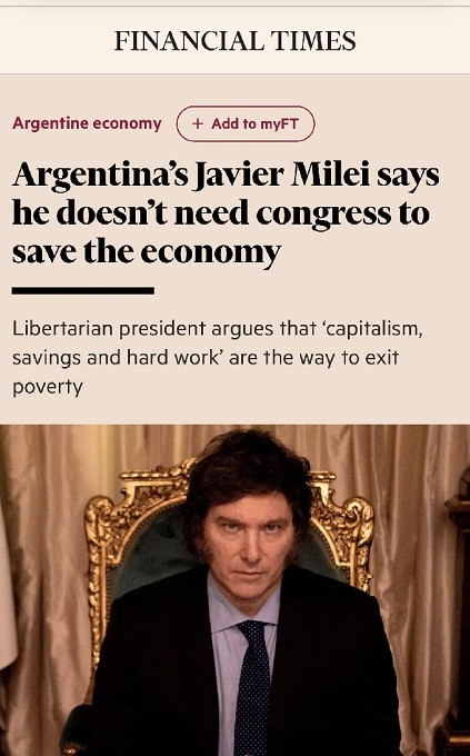 El duro pronóstico del gurú de la City sobre el futuro de la economía argentina