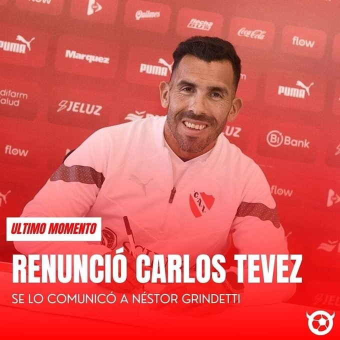 Carlos Tevez renunció como DT de Independiente: quiénes son los candidatos para suceder al Apache