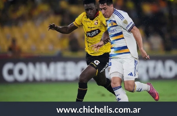 BOCA CAY&Oacute; EN GUAYAQUIL Y COMPLICA SU FUTURO EN LA COPA LIBERTADORES