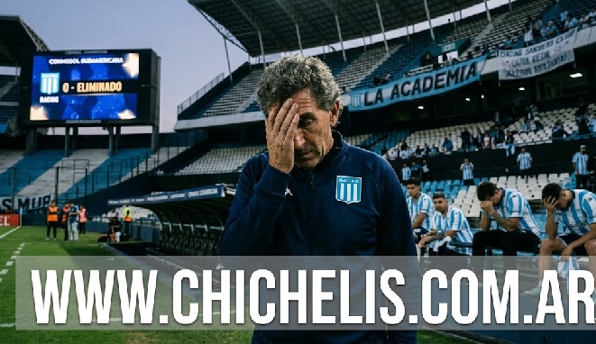 RACING SE QUED&Oacute; SIN COPA SUDAMERICANA  Y ECHARON A GUSTAVO COSTAS 