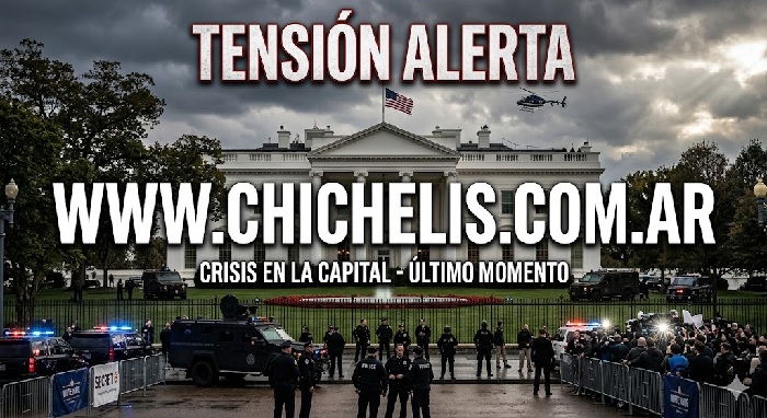 Tensi&oacute;n en Washington: Un hombre dispar&oacute; contra la Casa Blanca y desat&oacute; el caos