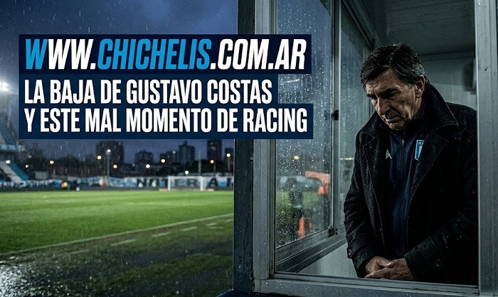 Tormenta en Avellaneda: Racing despide a Gustavo Costas y busca un nuevo rumbo deportivo