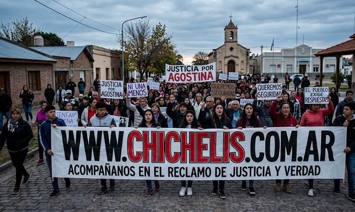 EL RECLAMO SOCIAL SE INTENSIFICA TRAS EL CRIMEN DE AGOSTINA 