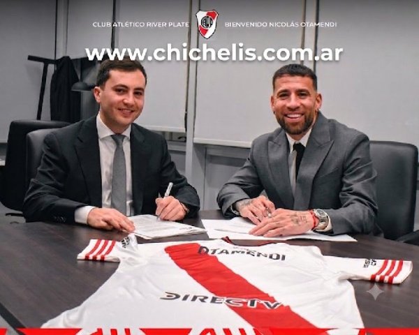 MERCADO HISTORICO NICOLAS OTAMENDI FIRMO CON RIVER MIENTRAS CONMEBOL DEFINE EL RUMBO DE LAS COPAS INTERNACIONALES