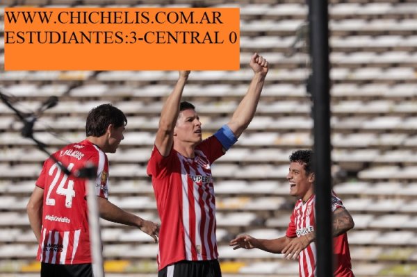 COPA ARGENTINA: ESTUDIANTES APLAST&Oacute; A ROSARIO CENTRAL Y DEJ&Oacute; EN LA CUERDA FLOJA A JORGE ALMIR&Oacute;N