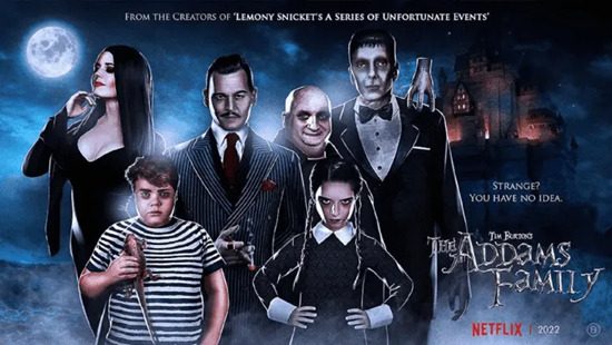 Netflix presentó el regresó de Los Locos Addams de la mano de Tim Burton